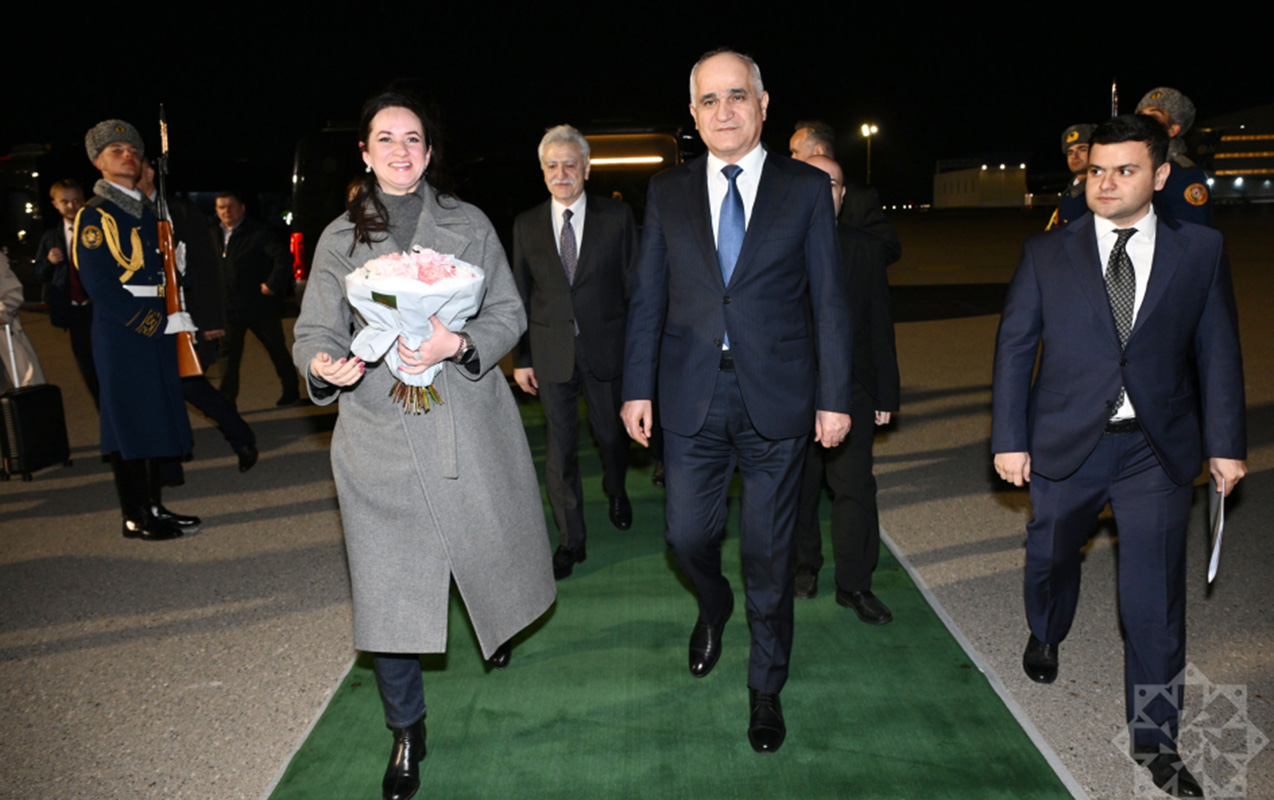 Litvanın Baş naziri Azərbaycandadır (FOTO)