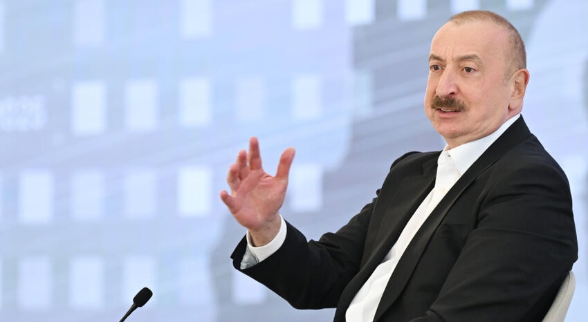 İlham Əliyev: Azərbaycan və Ermənistan nümunəsi göstərir ki, sülh əldə etmək mümkündür