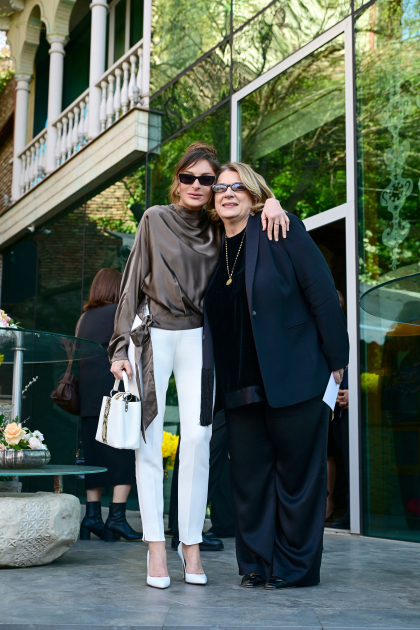 Tbilisidə Mehriban Əliyevanın şərəfinə lanç verildi (FOTO)