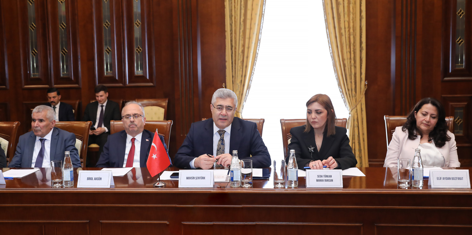 Ali Məhkəmədə Muhsin Şentürkün rəhbərlik etdiyi nümayəndə heyəti ilə görüş keçirildi