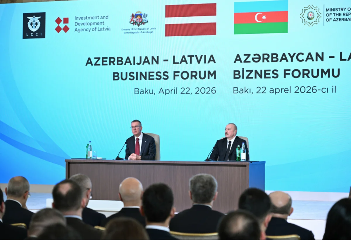 Latviya Prezidenti: Ağ Şəhər mənə çox böyük təəssürat bağışladı