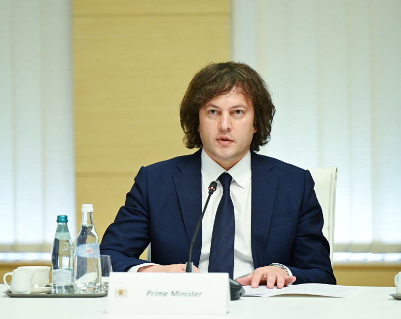 Azərbaycan Prezident və Gürcüstanın Baş naziri mətbuata bəyanatlarla çıxış edir (YENİLƏNİB)