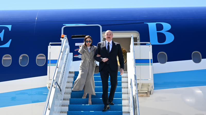 Prezident və birinci xanım Gürcüstanda səfərindədir