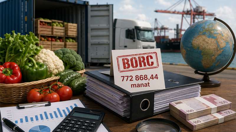 578 milyon manatı ölkəyə qaytarmayan iş adamına məxsus şirkətin 772 min manat borcu var