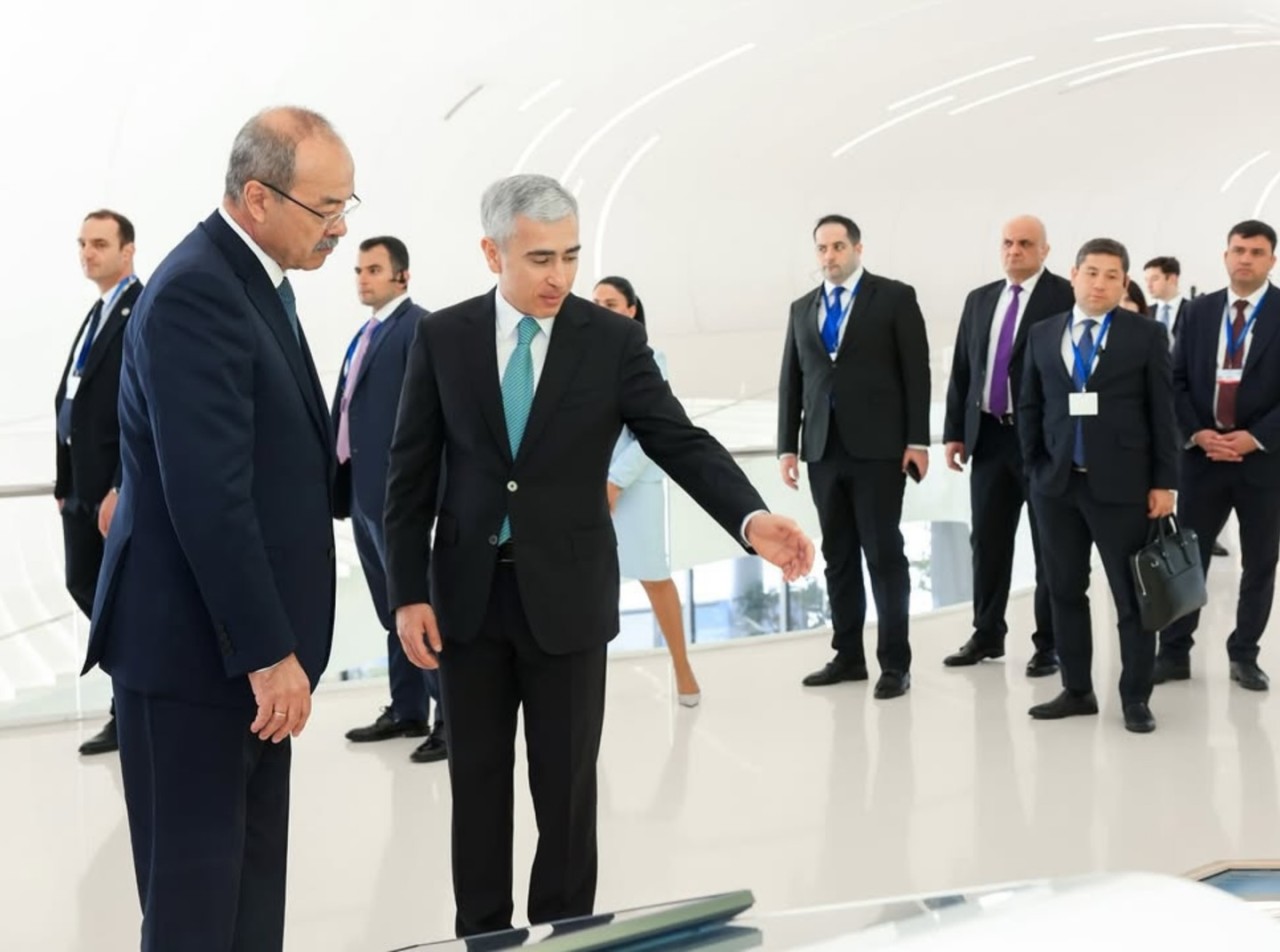 TDT rəhbərləri Heydər Əliyev Mərkəzində (FOTOLAR)