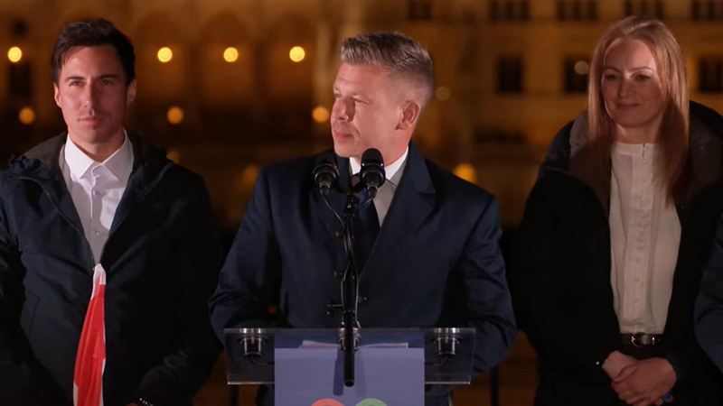 Peter Magyar prezidenti və 