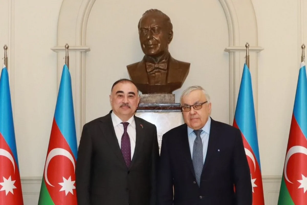 Azərbaycan və Rusiyanın Türkiyədəki səfirləri görüşdü (FOTO)