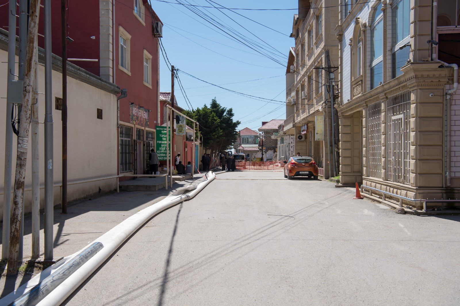 ADSEA sədri ərazidə kollektorun tikinti-bərpa işlərinin gedişatı ilə tanış oldu (FOTO)
