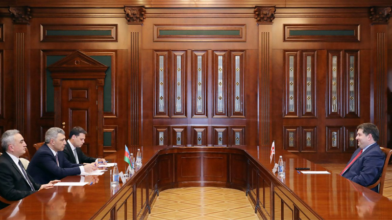 Gürcüstan Vəkillər Kollegiyasının sədri Ali Məhkəmədə oldu (FOTO)