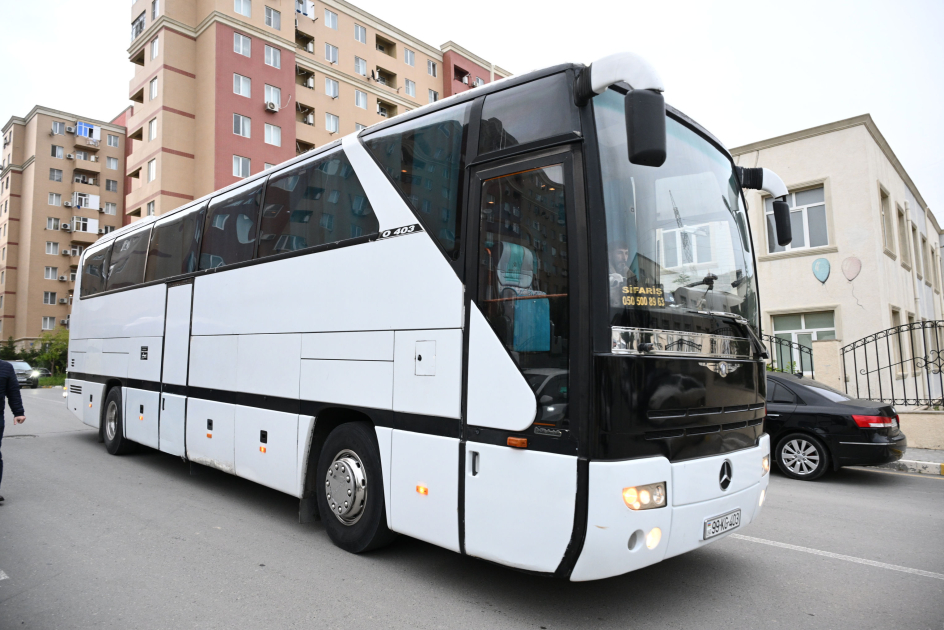 Ağdam şəhərinə növbəti köç karvanı yola salındı (FOTO)