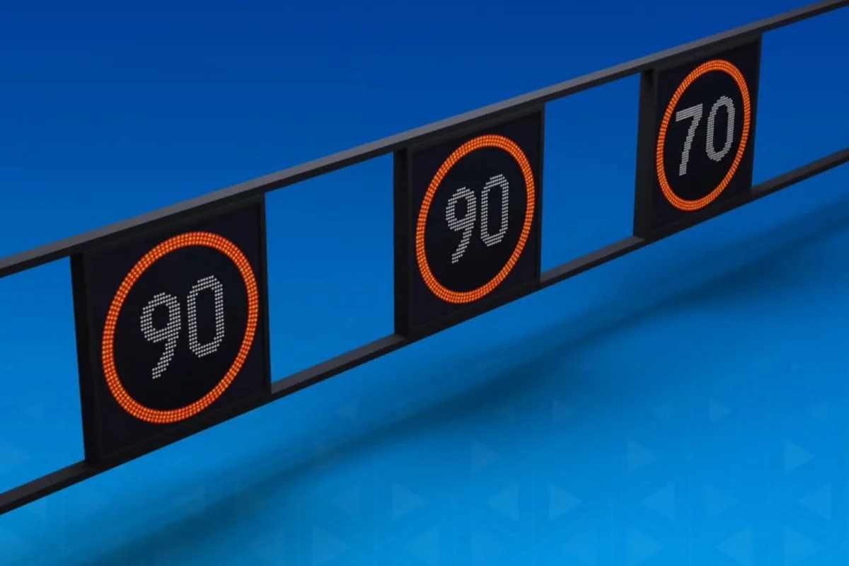 Bu yolda sürət həddi endirildi