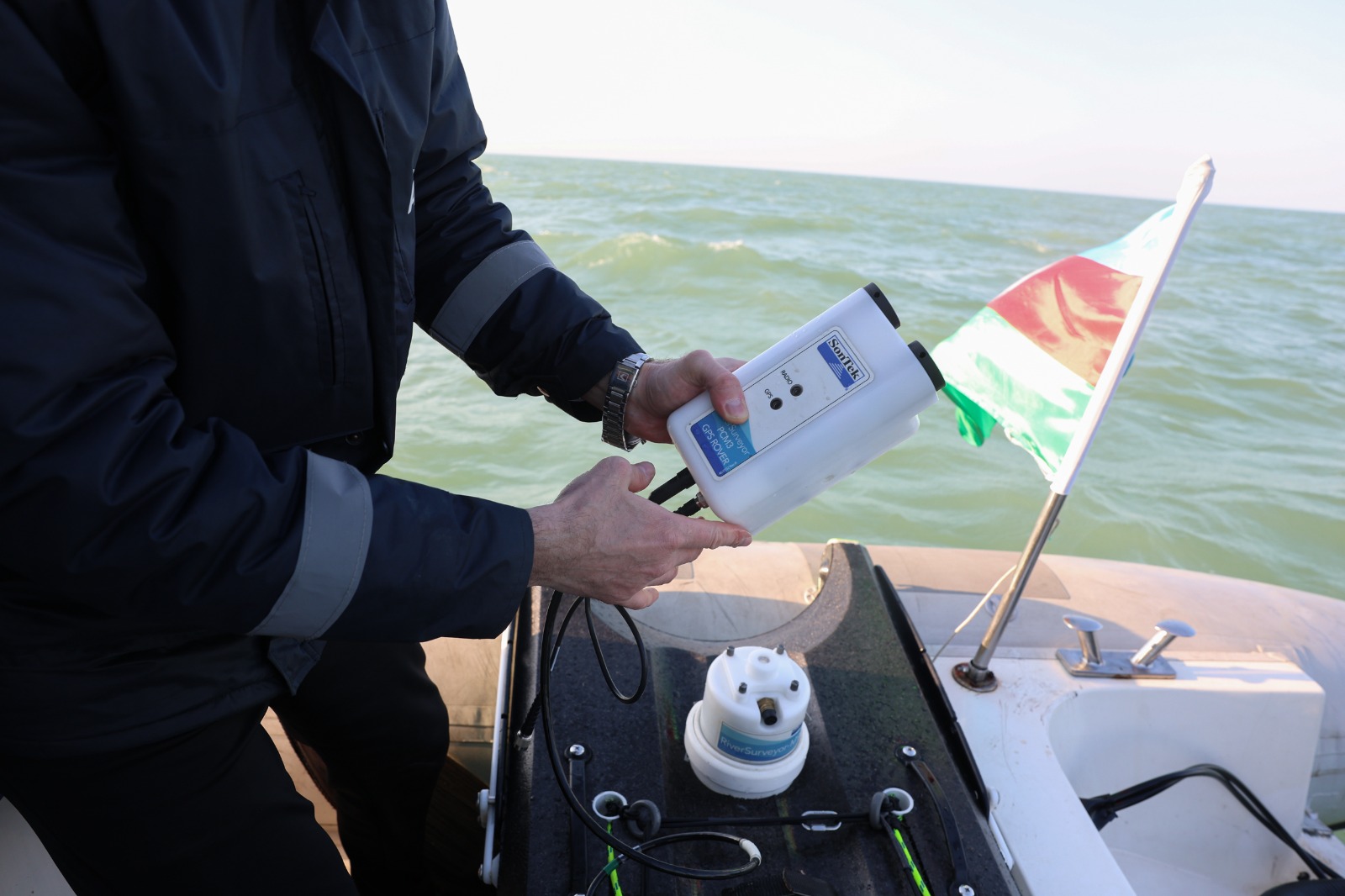 Xəzər dənizində birgə monitorinq və nəzarət tədbirləri həyata keçirildi (FOTO)