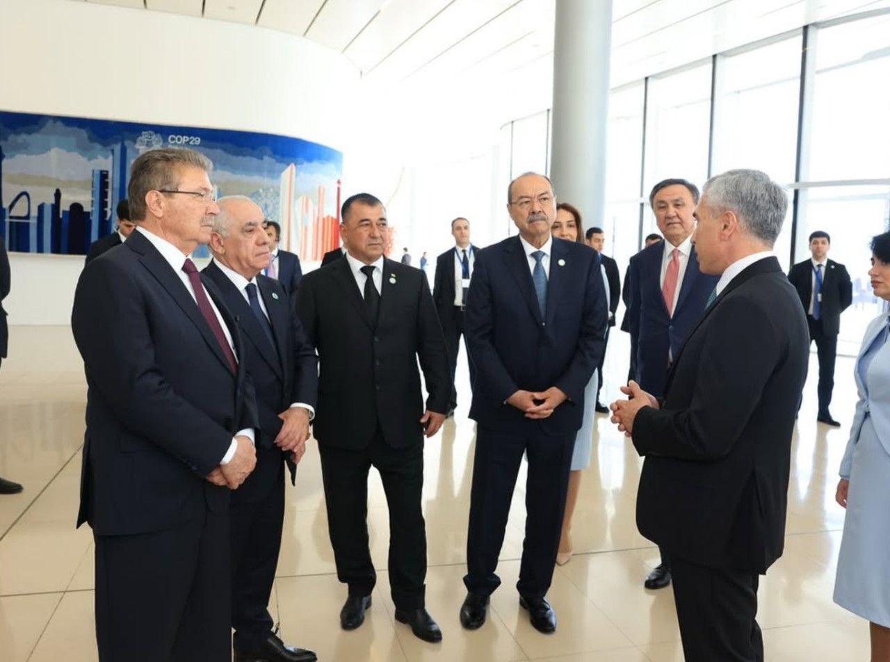 TDT rəhbərləri Heydər Əliyev Mərkəzində (FOTOLAR)