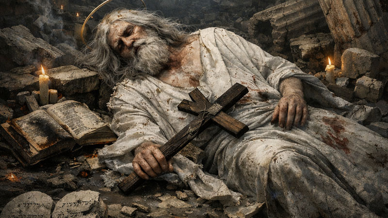 Meyiti ortada qalmış Tanrı...