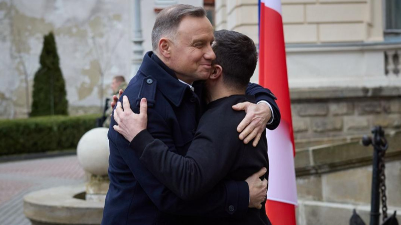 Anjey Duda: Zelenskinin bu qərarına o qədər təsirləndim ki, gözlərim doldu