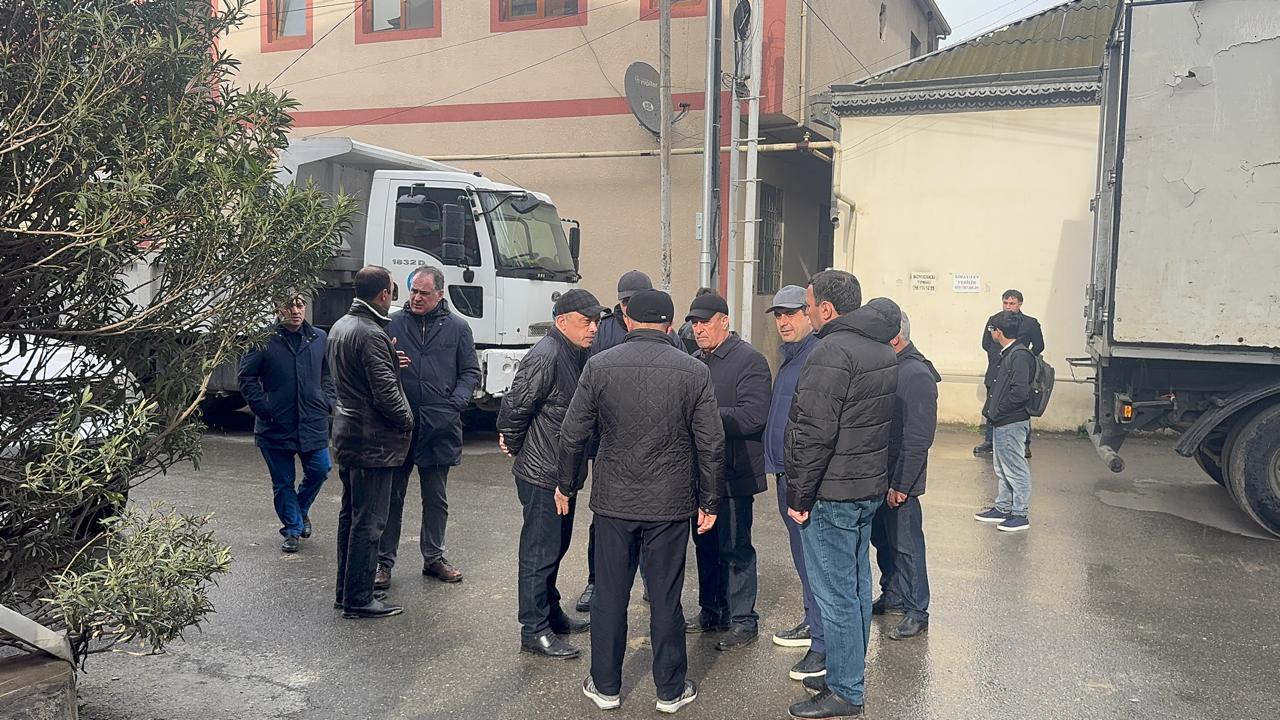 Kollektorun üzərində tikilən ev söküldü, xəttin bərpası işlərinə başlanıldı (FOTO/VİDEO)