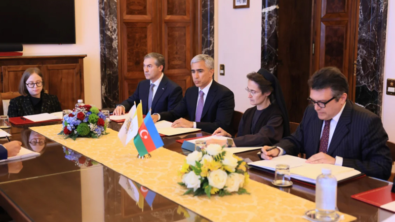 Heydər Əliyev Fondu Vatikanda tarixi abidələrin bərpası üzrə yeni layihələrin icrasına başlayır (FOTO)