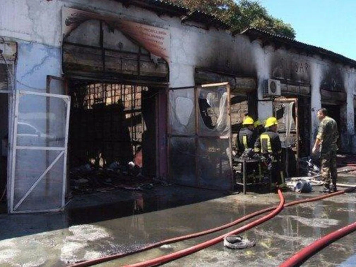 Lənkəranda təmir sexində partlayış: Usta reanimasiya yerləşdirilidi