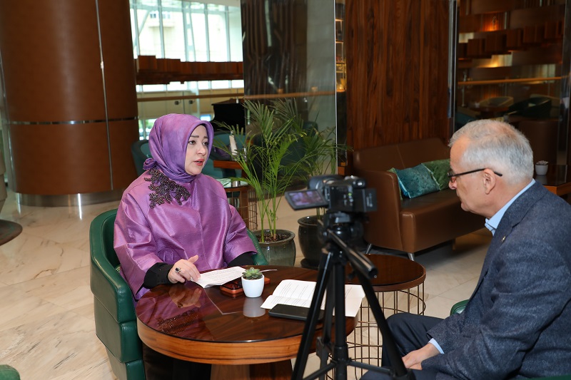 Çiğdem Ərdoğan: Hər dəfə Azərbaycana gələndə o hekayəni xatırlayıram (FOTO/VİDEO