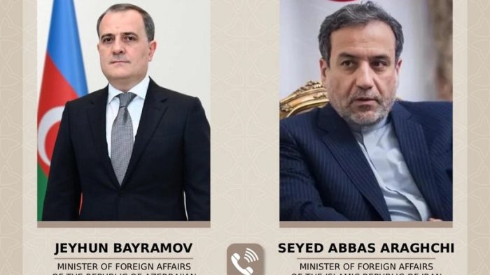 Ceyhun Bayramovla Abbas Əraqçi arasında telefon danışığı: Atəşkəs alqışlandı