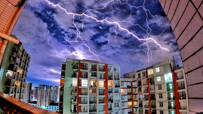 Sabah yağış yağacaq, şimşək çaxacaq