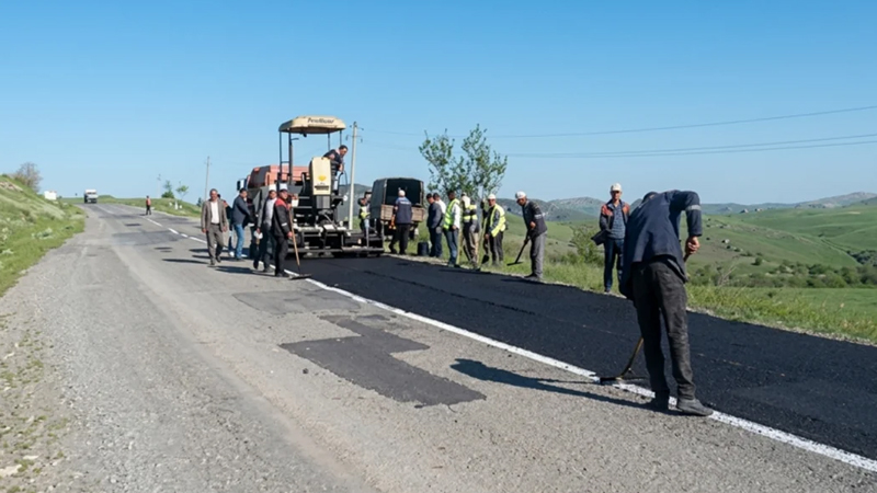 Ağsuda yol tikintisində dava: Restoran rəhbəri həbs edildi