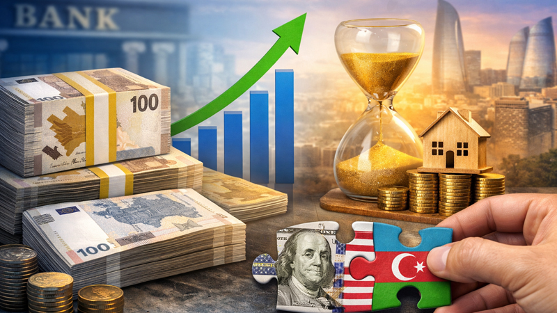 Manat əmanətlərinin artımı: Yüksək faiz, yoxsa alternativsiz maliyyə mühiti?