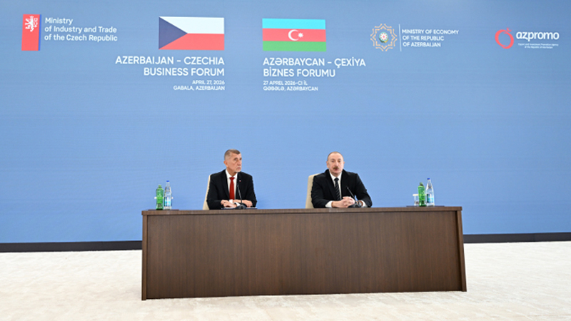 Qəbələdə Azərbaycan-Çexiya biznes-forumu keçirildi (YENİLƏNİB)