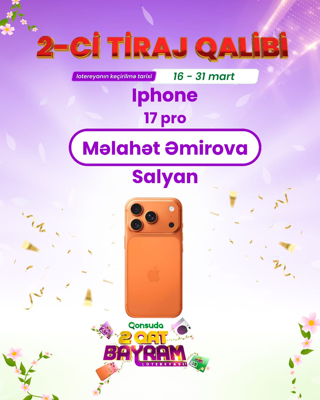 Yevlaxlı müştəri Changan UNI-Z qazandı (FOTO/VİDEO)