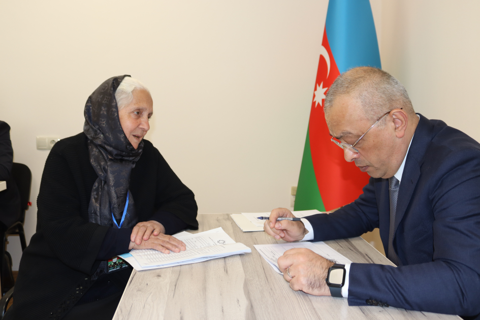 ADSEA sədri Xankəndidə vətəndaşlarla görüş keçirdi (FOTO)