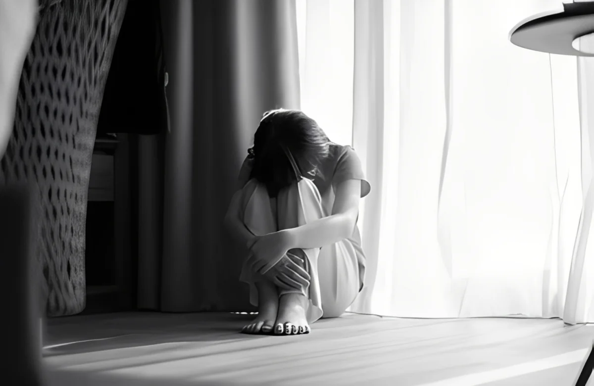 Biləsuvarda ana yemək üstündə qızını vəhşicəsinə döydü