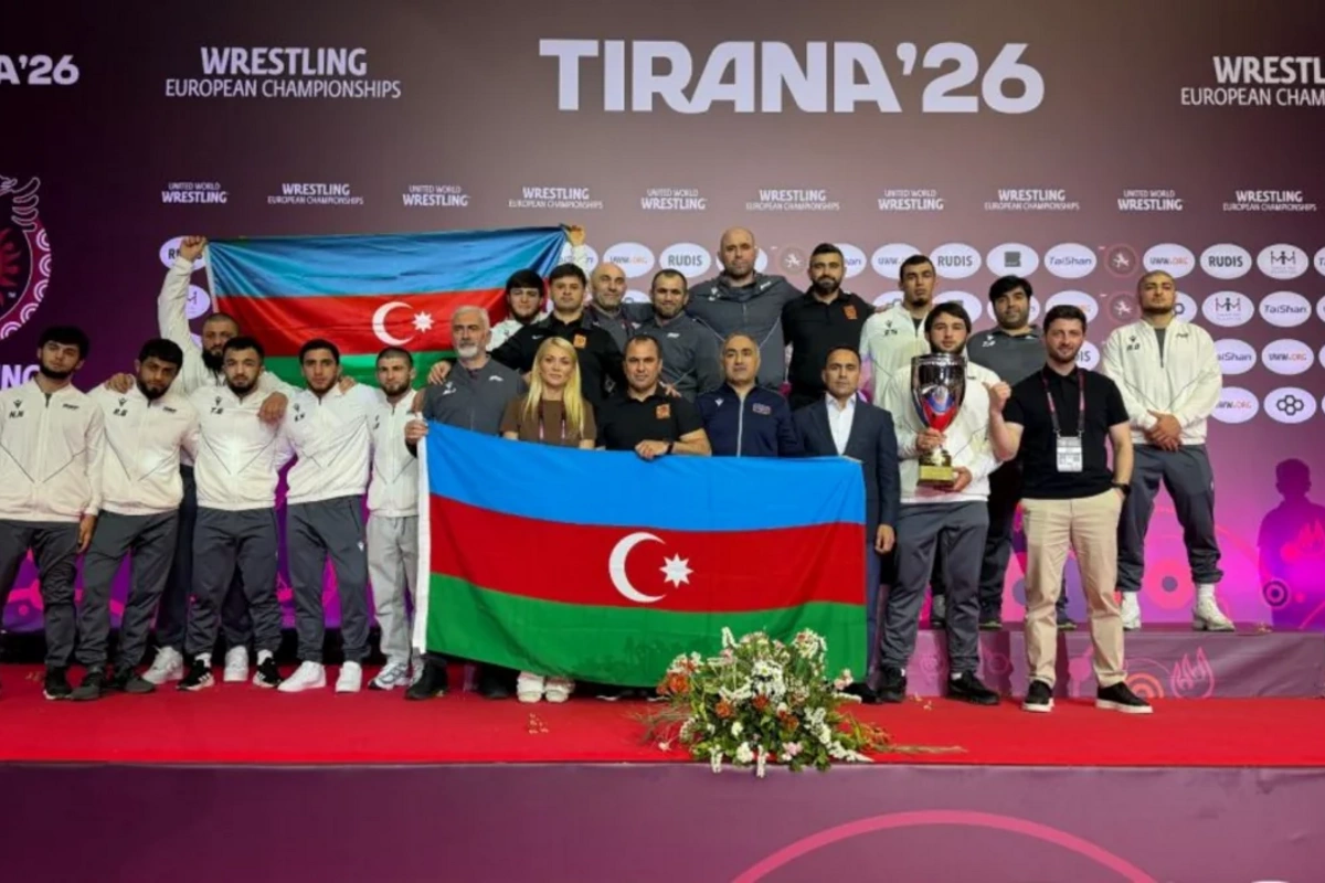 Sərbəst güləş üzrə Azərbaycan millisi altıncı dəfə Avropa çempionu oldu