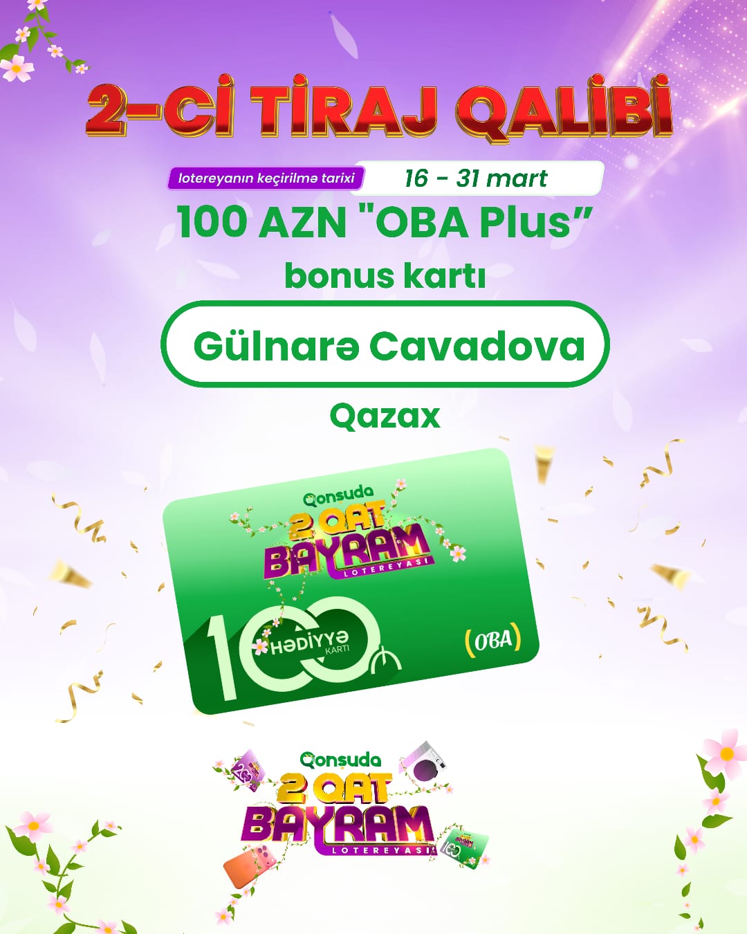 Yevlaxlı müştəri Changan UNI-Z qazandı (FOTO/VİDEO)