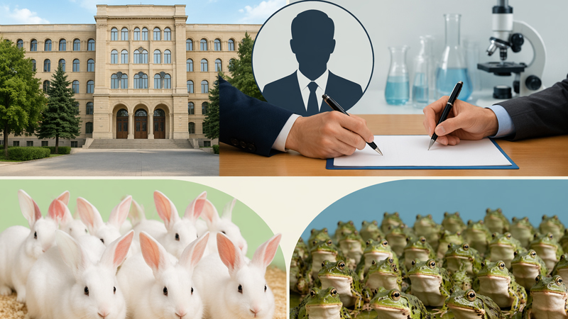 ATU bu şəxsdən 60 dovşan, 1500 qurbağa alır