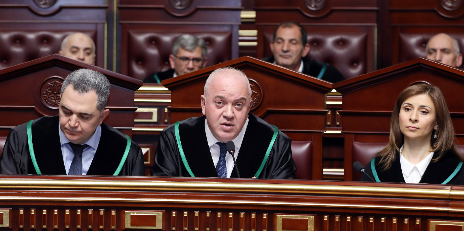 Ali Məhkəmə Plenumunun növbəti iclası keçirildi (FOTO)