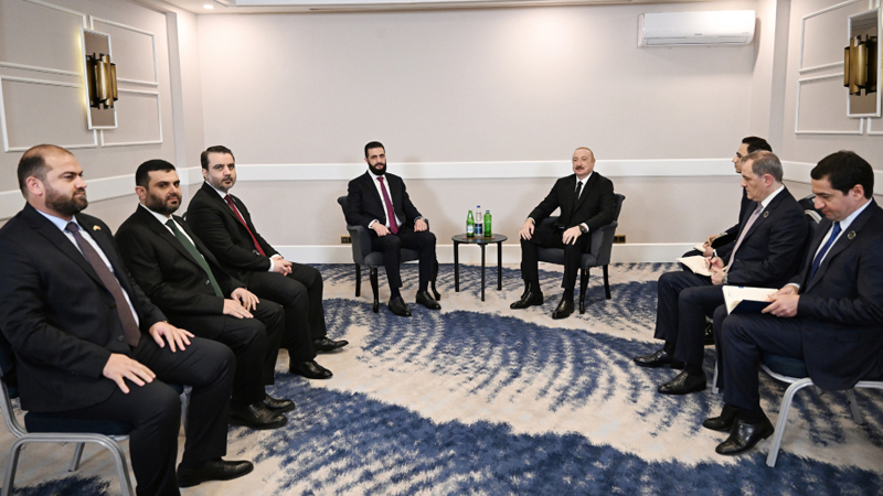 İlham Əliyevin Antalyada Suriya lideri ilə görüşdü (FOTO)