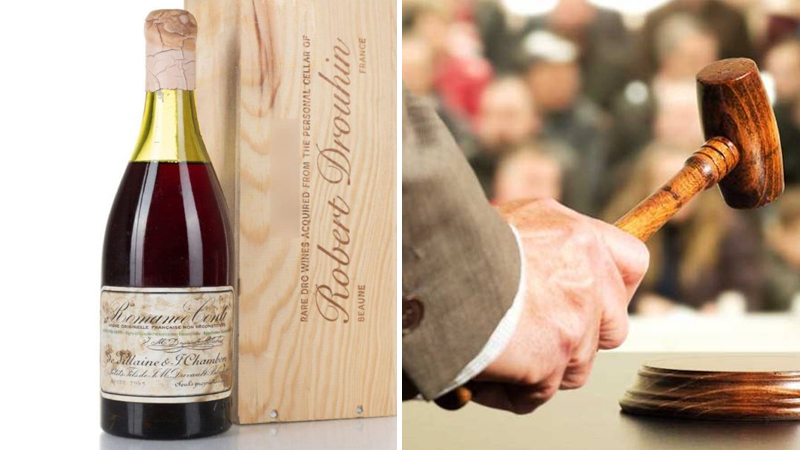 Tarixin ən bahalı şərabı: Bir şüşəsi 812 min dollara satıldı
