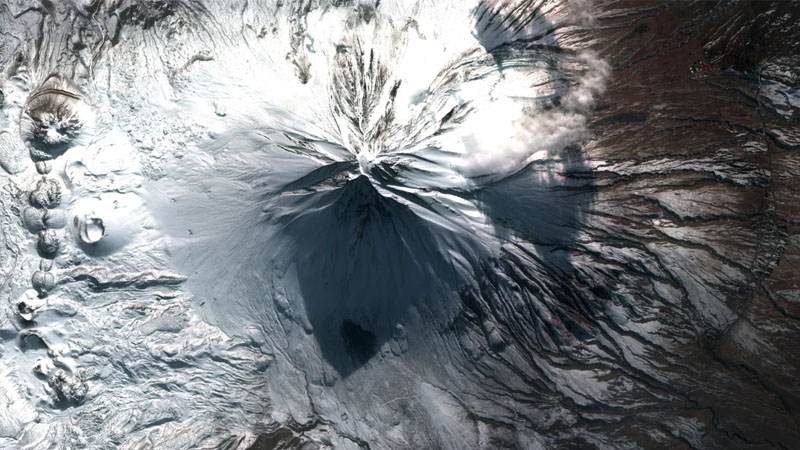 Ağrı Dağının kosmosdan görüntüsü yayıldı – 