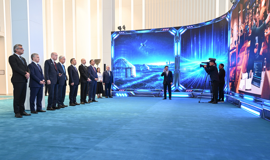 TDT liderləri Türk Sivilizasiyası Mərkəzinin təməlqoyma mərasimində iştirak etdi (FOTO)