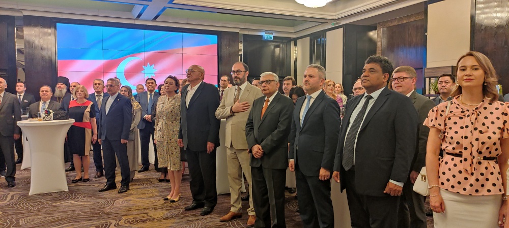 Bişkekdə 28 May-Müstəqillik Günü münasibətilə rəsmi qəbul təşkil olundu (FOTO)
