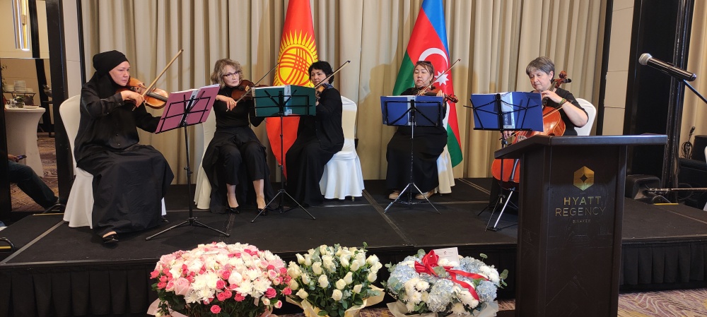 Bişkekdə 28 May-Müstəqillik Günü münasibətilə rəsmi qəbul təşkil olundu (FOTO)
