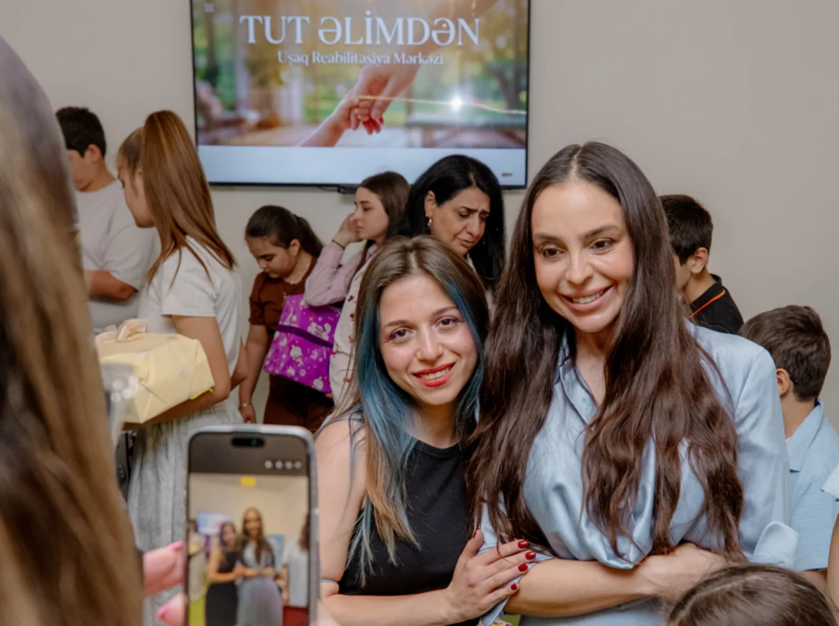 Leyla Əliyeva və Alona Əliyeva Sosial Reabilitasiya Mərkəzini ziyarət etdi (FOTO)
