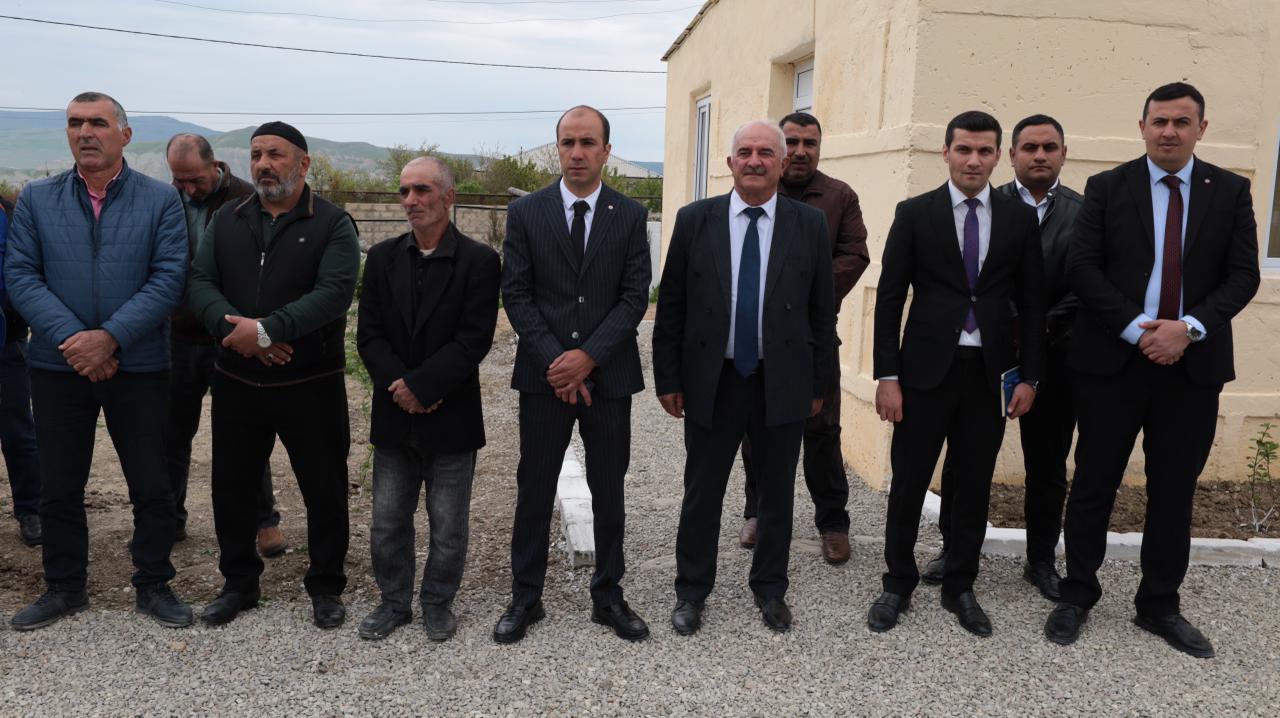 Heydər Əliyevin ildönümü münasibətilə daha bir kənd içməli su ilə təmin olundu (FOTO)