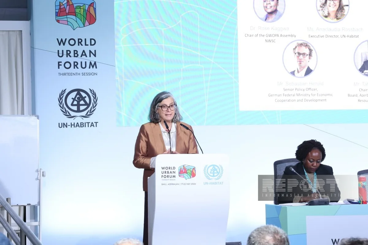 Rossbax: 2030 hədəflərinə nail olmaq üçün WUF13-ün əhəmiyyəti böyükdür