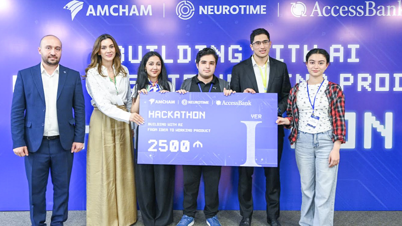 AccessBank, AmCham Azerbaijan və Neurotime süni intellekt hakatonunun qaliblərini elan etdilər