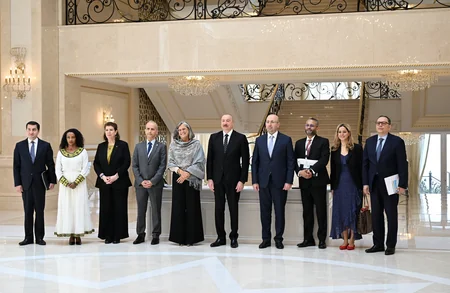 Prezident İlham Əliyev BMT-nin Məskunlaşma Proqramının icraçı direktorunu qəbul etdi (FOTO)