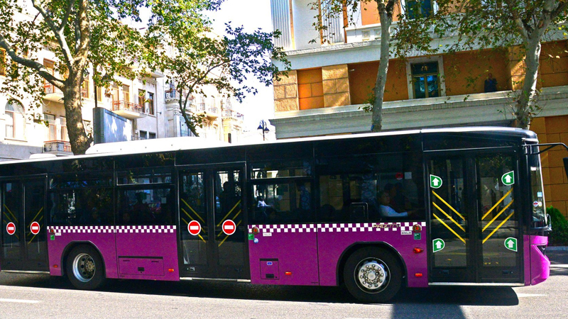 Bakıda istiqaməti dəyişdirilən avtobusların hərəkət sxemi bərpa edilir