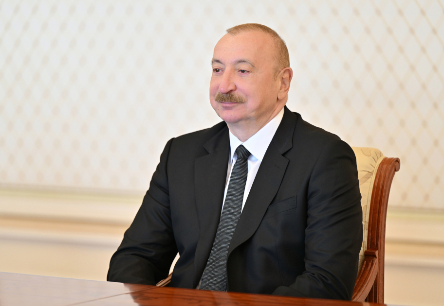 Prezident bp şirkətinin baş icraçı direktorunu qəbul etdi (FOTO)