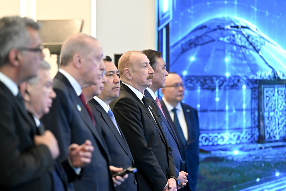 TDT liderləri Türk Sivilizasiyası Mərkəzinin təməlqoyma mərasimində iştirak etdi (FOTO)