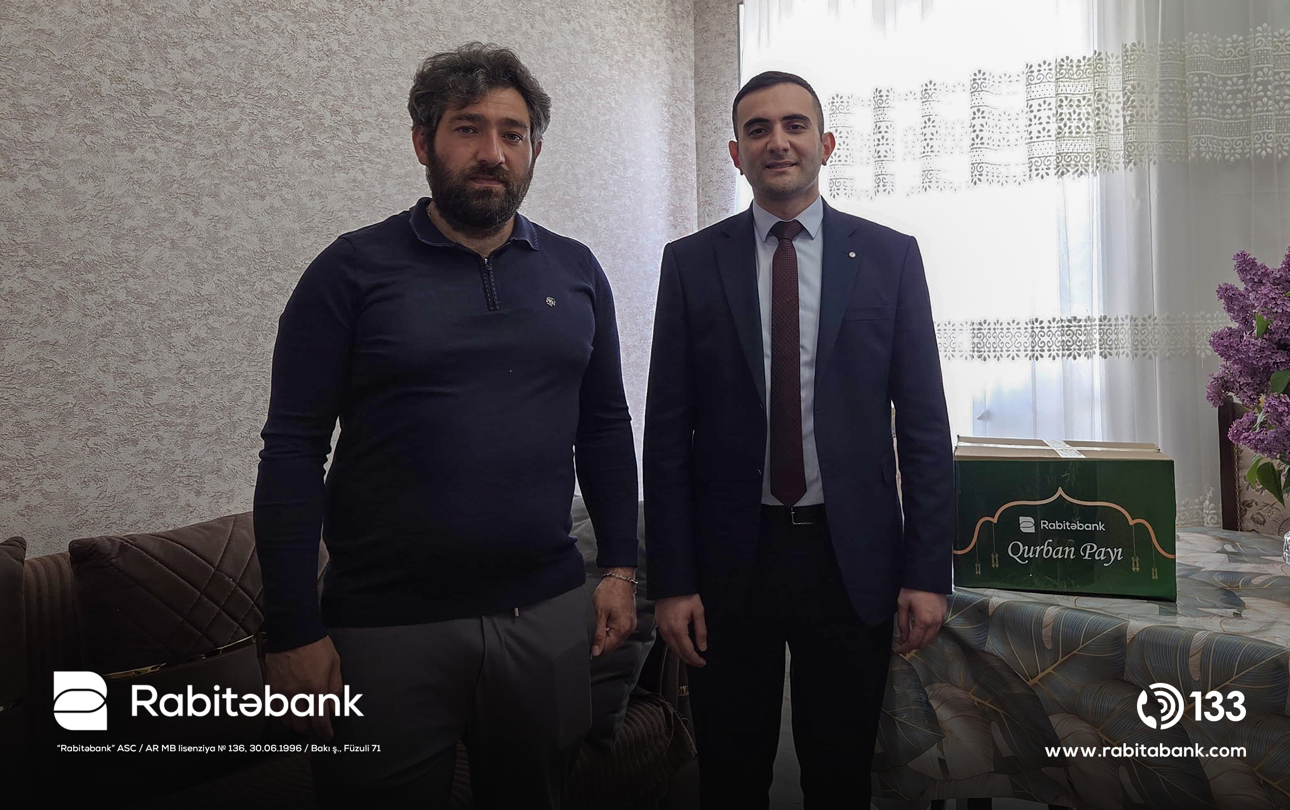Rabitəbank Qurban bayramında Qarabağda yaşayan şəhid və qazi ailələrini ziyarət edib